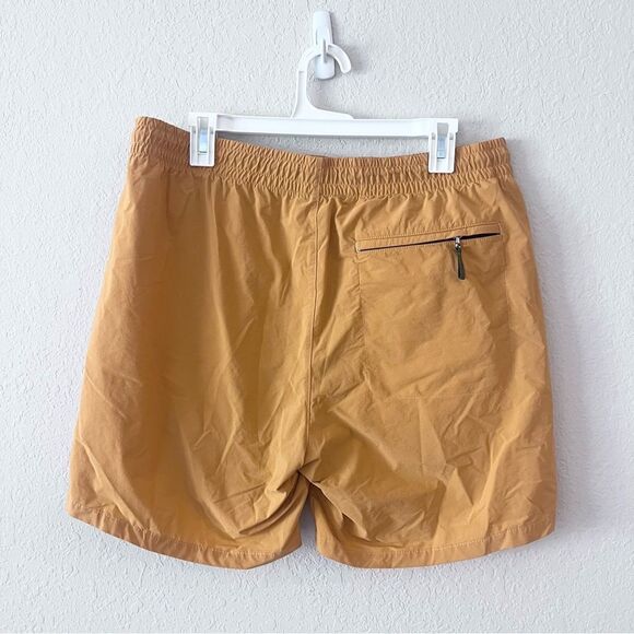 Bonobos Swim Trunks Men's Yellow Board Shorts Unlined 7" Inseam Pocket Size L - Picture 3 of 7